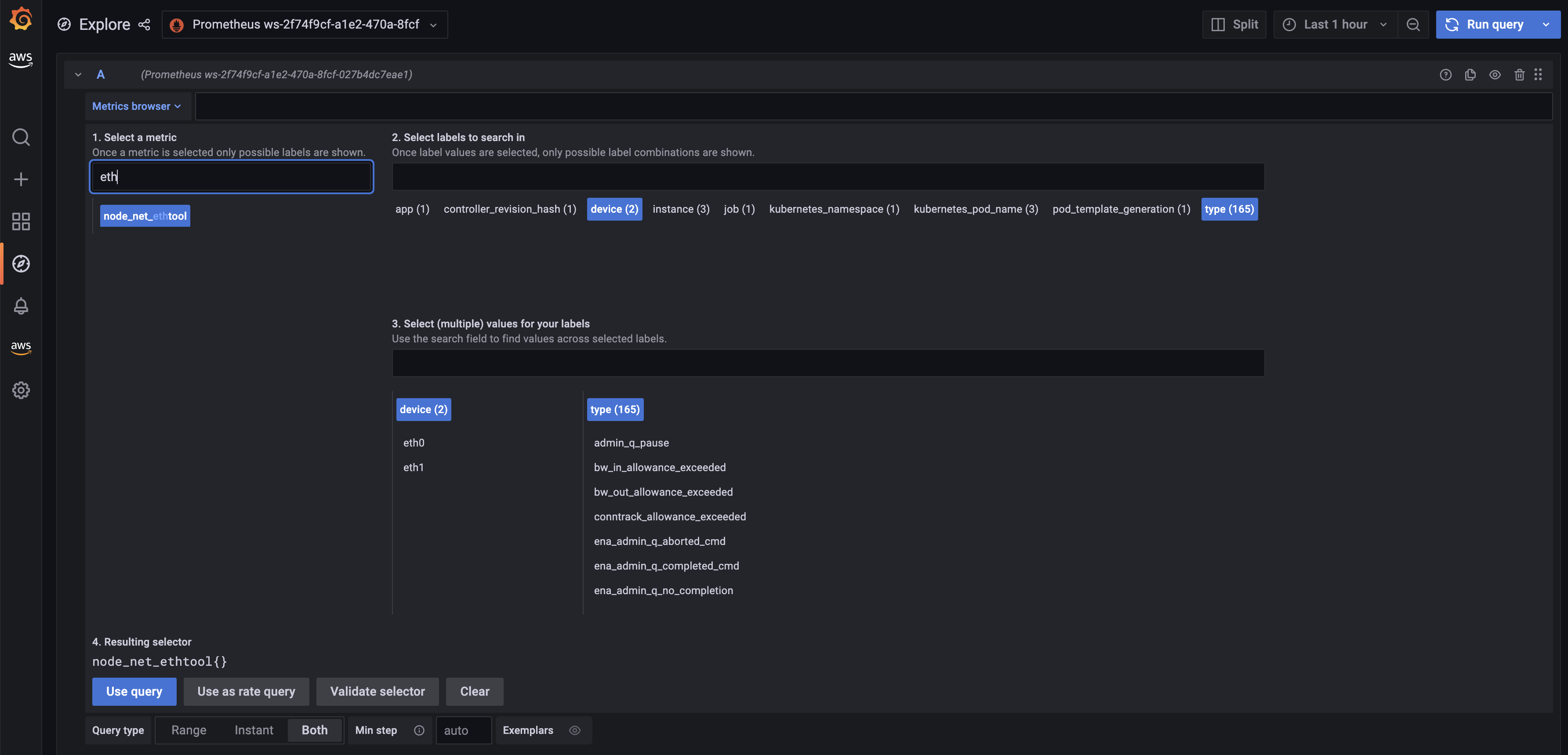 Node_ethtool metrics